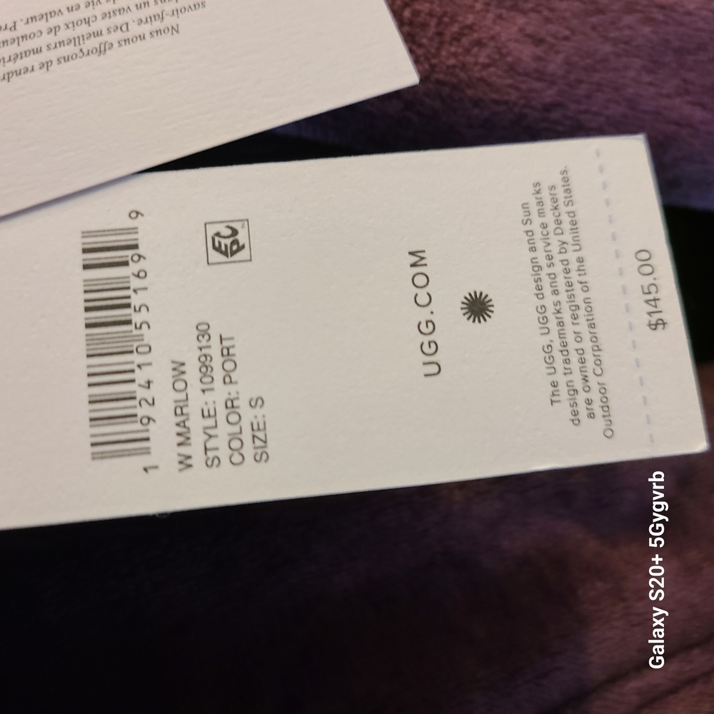 UGG Purple Plush Robe - Picture 6 of 6